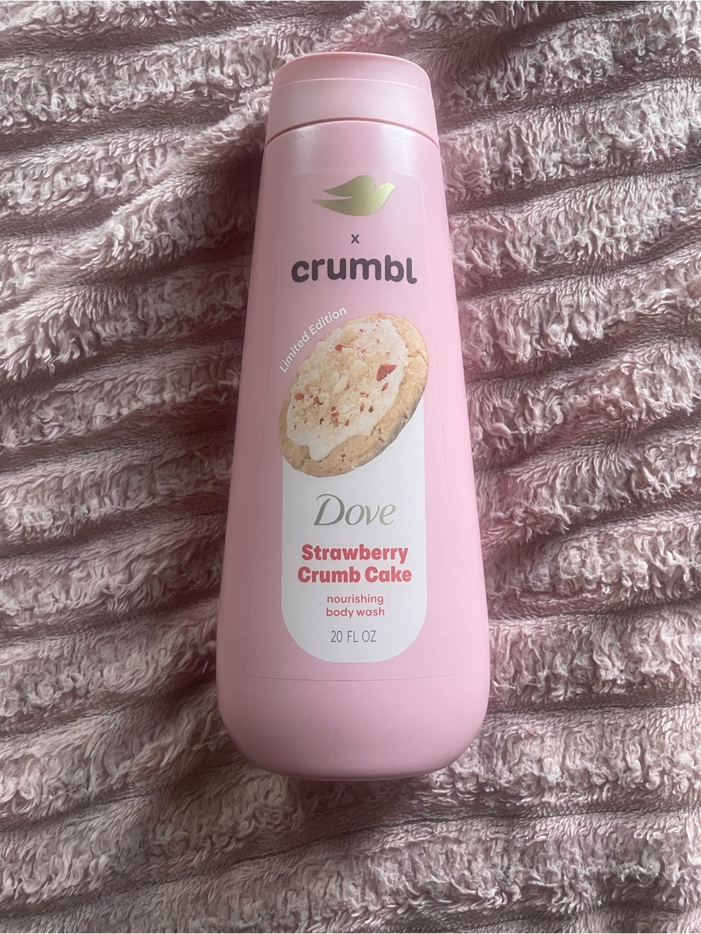 Dove Strawberry Crumb Cake body wash